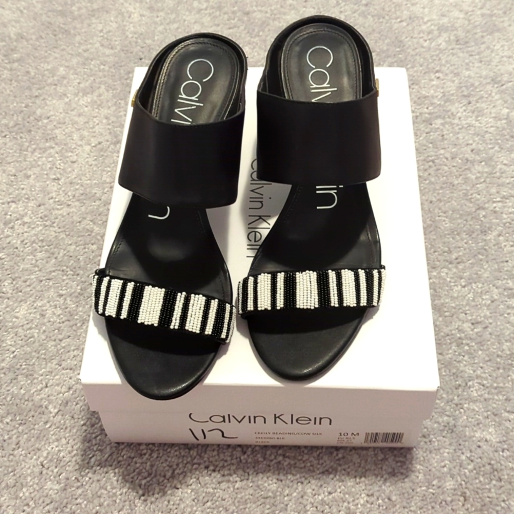 Calvin Klein slides